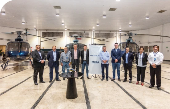 Conquista do título de Centro Autorizado de Serviços da Airbus Helicopters
