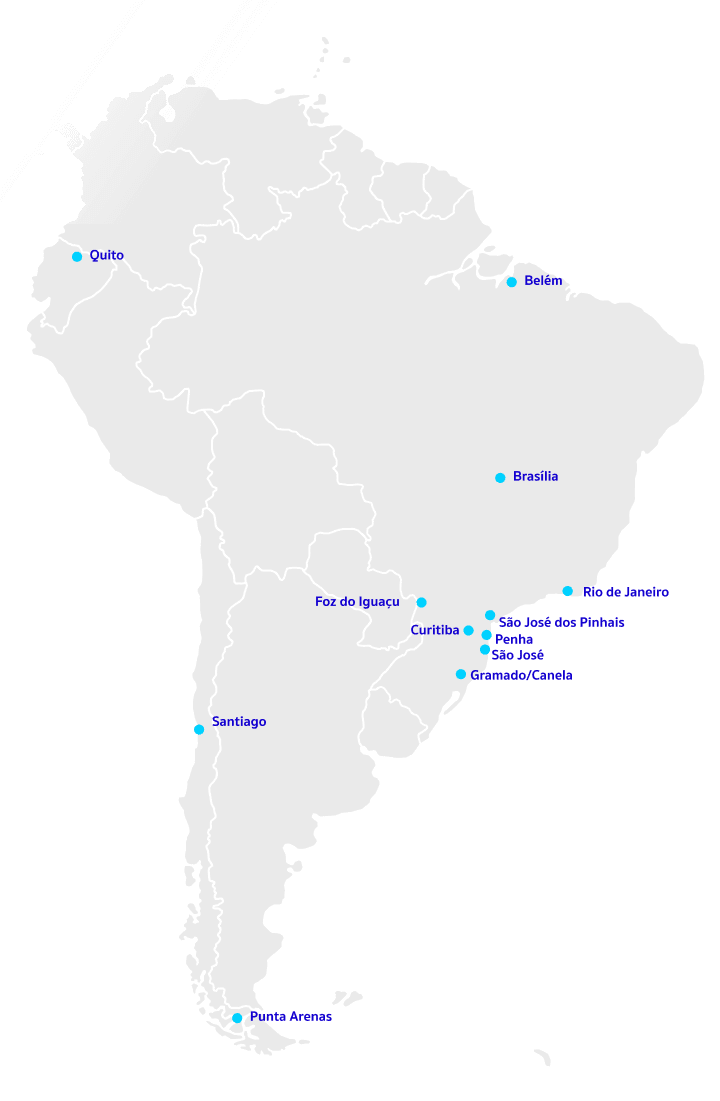 Conheça nossas bases