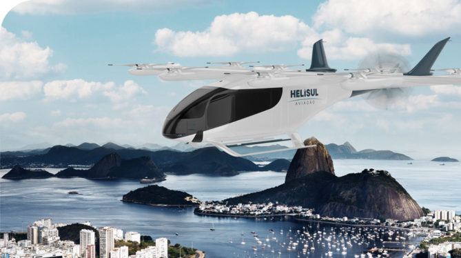 Parceria com a Eve Urban Air Mobility