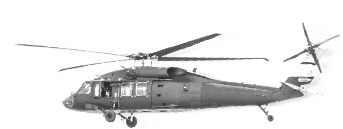 Black HawkSikosky Aircraft H-60 (In alliance with Timberlines Helicopters)